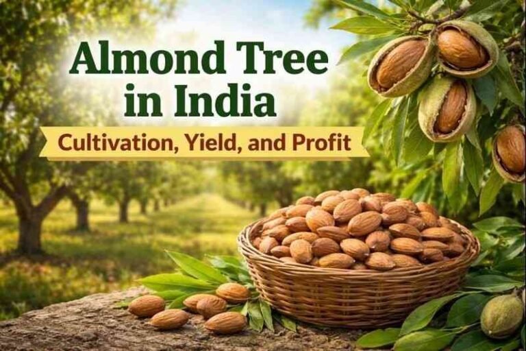 almond nut tree in india